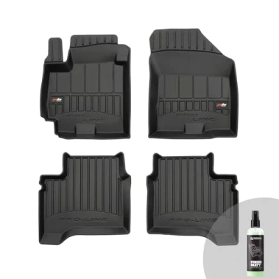 Immagine di FROGUM ProLine 3D Set Esclusivo di tappetini auto per Suzuki Swift VI dal 2017 Materiale TPE durevole Bordini più alti