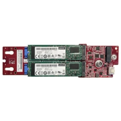 Immagine di ThinkSystem M.2 SATA/x4 NVMe 2 Bay Enablement Kit 4Y37A79663