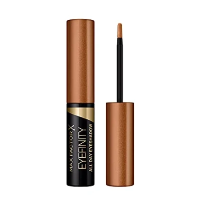 Immagine di Max Factor Ombretto Liquido Eyefinity, Formula Waterproof e Lunga Durata, 03 Divine Amber