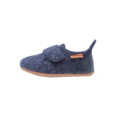 Immagine di Bisgaard HOME SHOE Pantofole per bambini, Taglia: 34, Blue Lana
