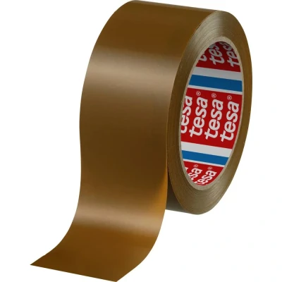 Immagine di tesa PVC 04124 00343 00 Nastro da imballo tesapack® 4124 Camoscio (L x L) 66 m 50 mm 1 pz.