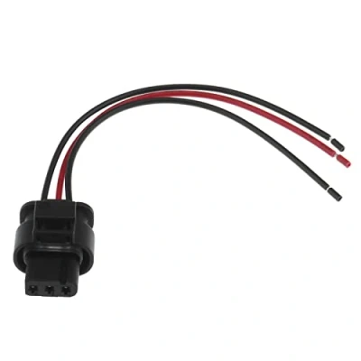 Immagine di OTOTEC 1 Pezzo Di Ricambio Per Cavo Sensore PDC A 3 Pin Auto Cablaggio 3C0973203 1452669 Compatibile Con VW Audi Connettore Parcheggio