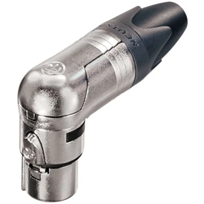 Immagine di Neutrik NC4FRX Connettore XLR Presa angolata Numero Poli (num): 4 Argento 1 pz.