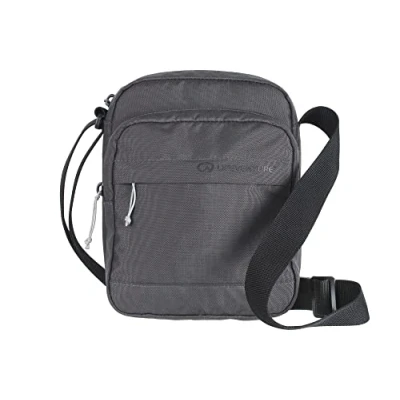 Immagine di Mountain Warehouse LIFEVENTURE RFID SHOULDER BAG, RECYCLED, GREY ONE Taglia unica