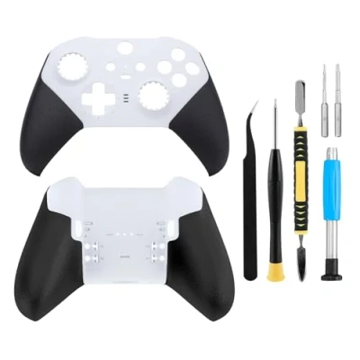 Immagine di Kit di riparazione ricambio per controller Xbox One Elite Series 2 (bianco)