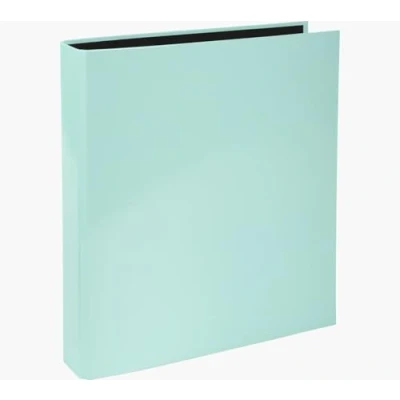 Immagine di Exacompta 54563E 1 Raccoglitore Foderato Cartoncino Lucido Aquarel 2 Anelli a D 25 mm Dorso 40 F.to e sterno 30x31.5 cm per A4 Maxi Colore Verde Pastello
