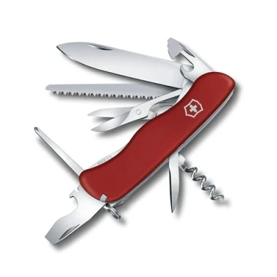 Immagine di Victorinox, Outrider, Coltello Svizzero, Originale, Multiuso, Campeggio, 14 Funzioni, Lama, grande, Apriscatole, Bloccabile