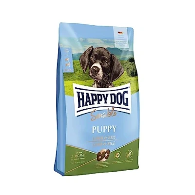 Immagine di Multipack Risparmio! 2 x Happy Dog Supreme 10 kg Sensible Puppy Agnello e Riso