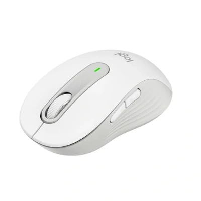 Immagine di Logitech Signature M650 Mouse wireless per mani piccole e medie, Durata Batteria 2 anni, Clic Silenziosi, Tasti Personalizzabili, Bluetooth, PC/Mac/Più dispositivi/Chromebook Bianco