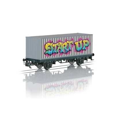 Immagine di Märklin Start up 44831 Carrello per container H0 graffiti