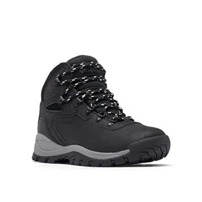 Immagine di Columbia Newton Ridge Plus, Scarponi da trekking ed escursionismo di media altezza Donna, Black/Chalk, 39.5 EU