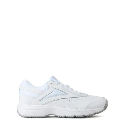 Immagine di Reebok WORK N Cushion Scarpe da camminata, Donna, Taglia: 42, White/cold grey Pelle e tessuto