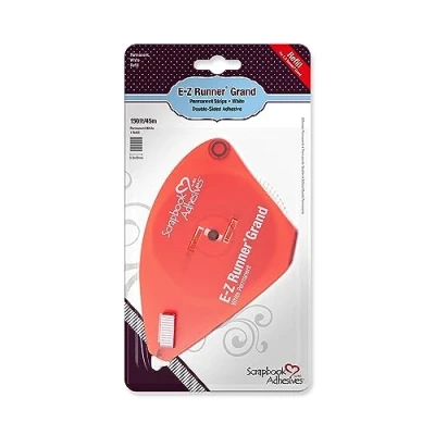 Immagine di Scrapbook Adhesives by 3L E Z Runner Grand Strips Refill Permanent, Altro, Multicolore, 45m, 45 unità
