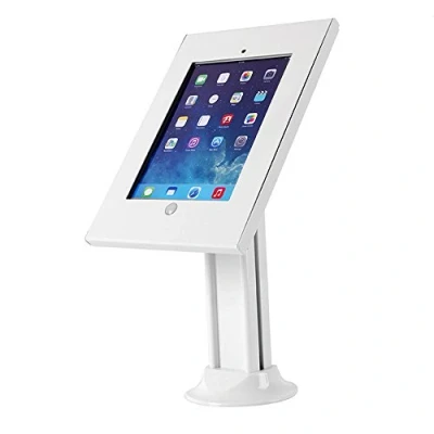 Immagine di Maclean MC 677 Supporto Tablet 9.7&#039;&#039; 10.1&#039;&#039; da Tavolo per Esposizione Presentazione Mostra Commerciale con Sistema Antifurto