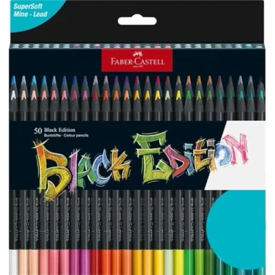 Immagine di FABER CASTELL AST50 MATITE COLORATE BLACKEDITION