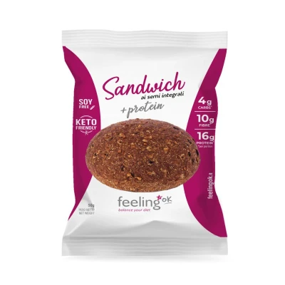 Immagine di Sandwich LOW CARB Stage1 ai Semi integrali. Formato da 50gr.