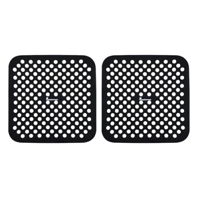 Immagine di MasterPRO FOODIES COLLECTION Set 2 tappetini forno in silicone 19x19 cm Distribuzione uniforme del calore 100% antiaderente e resistente Facile da pulire