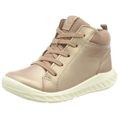 Immagine di Ecco SP.1 Lite Infant Ankle Bo, Stivale alla Moda Bimba 0 24, Air Metallic/Air, 23 EU