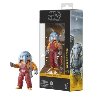 Immagine di Star Wars Hasbro, The Black Series, Neel (ad Attin), Action Figure Ispirata alla Serie Skeleton Crew, da 15 cm
