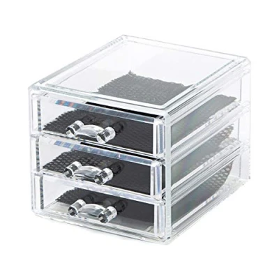 Immagine di Compactor Porta trucchi e cosmetici Trasparente 12.3 x 15 H.10.7 cm