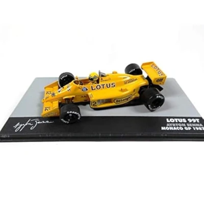 Immagine di OPO 10 Ayrton Senna Lotus 99T # 12 Vincitore Monaco GP Formule 1 1987 1:43 Altaya (708)