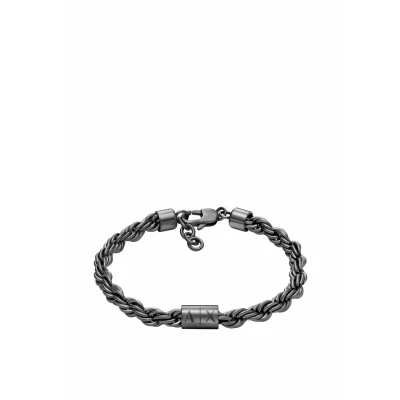 Immagine di Armani Exchange Bracciale da uomo in acciaio inossidabile canna di fucile, AXG0164060