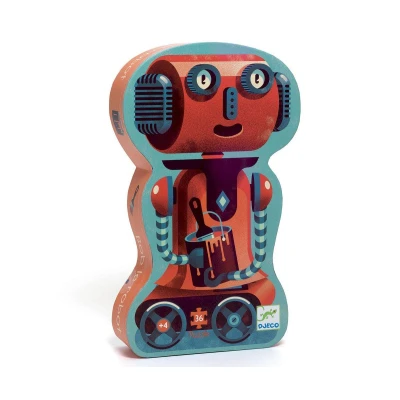 Immagine di Puzzle Silhouette Robot Bob