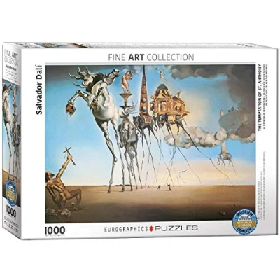 Immagine di EuroGraphics The Temptation of St. Anthony by, Heiliger Antonius, Salvador Dalí Puzzle, Multicolore, 48 x 68 cm, 6000 0847