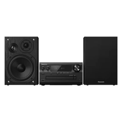Immagine di Panasonic SC PMX802E K Sistema stereo Air Play, Bluetooth, CD, DAB+, USB, WLAN, FM, AUX, Spotify, Tidal, Deezer, predisposto per Multiroom 2 x 60 W Nero