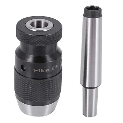 Immagine di Mandrino Chiave 0,2 16 mm B18 + MT3 M12 Albero Cono Morse DIN228A
