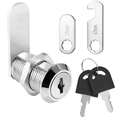 Immagine di Litensh 20mm Serrature a camma in acciaio inossidabile,Sicurezza Mailbox Lock Cabinet Drawer Cam Lock,con chiavi gemelle per le porte gli armadi armadietti e cassette della posta (1, 20 mm)