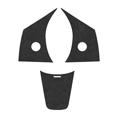 Immagine di Alfanxi Coprivolante interno Trim Alcantara Materiale compatibile con Tesla Model 3/Model Y