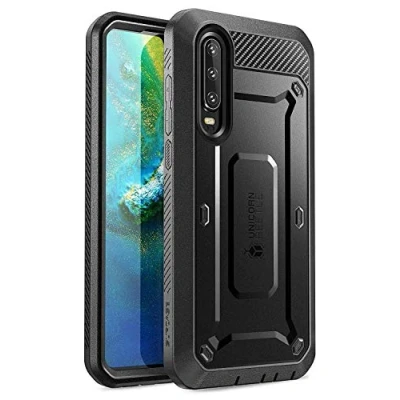 Immagine di SUPCASE custodia per Huawei P30, [Unicorn Beetle Pro Series], a fondina resistente con pellicola protettiva integrata P30 (versione 2019) (nero) 6,1 pollici