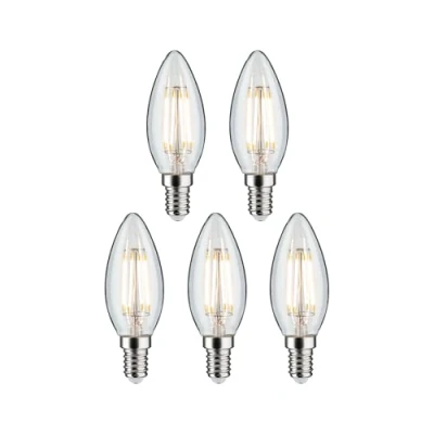 Immagine di Paulmann 29094 LED (monocolore) ERP F (A G) E14 Forma di candela 4.8 W Bianco caldo (Ø x A) 35 mm 98 5 pz.