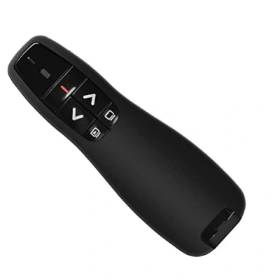 Immagine di HUACAM DGF 23N Puntatore Laser per Presentazioni, Presenter Wireless, 2.4GHz Presentazione PowerPoint Clicker, USB Penna Clicker Telecomando PPT Presentatore Wireless Mac/Keynote/Scuola/Ufficio