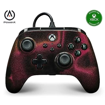 Immagine di Controller cablato PowerA Advantage per Xbox Series XS Scintilla