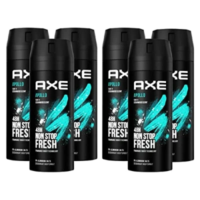 Immagine di Axe Spray corpo Apollo senza sali di alluminio, 150 ml, (la confezione può variare)