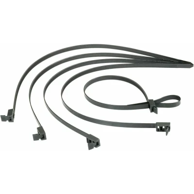 Immagine di HellermannTyton 115 00030 SPEEDYTIE HIRS BK V1 Fascetta per cavi 750 mm 13 Nero riutilizzabili, con occhiello, chiusura rapida 5 pz.