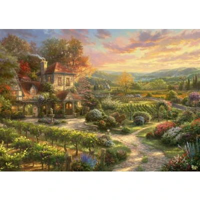 Immagine di Schmidt Spiele 59629 Thomas Kinkade, Vigneti, Puzzle da 2000 pezzi, Multicolore
