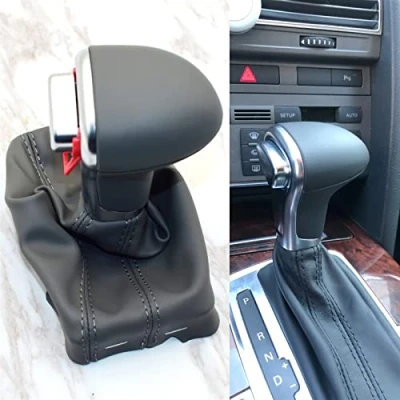 Immagine di pomello del cambio automatico per A6 C6 A3 A4 B8 A5 Q5 Q7 2009 2010 2011 2012 2013 2014 di avvio(Grey)