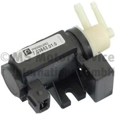 Immagine di PIERBURG 7.03653.01.0 Convertitore pressione, Turbocompressore Valvola elettromagnetica elettrico pneumatico OPEL: Corsa D Hatchback