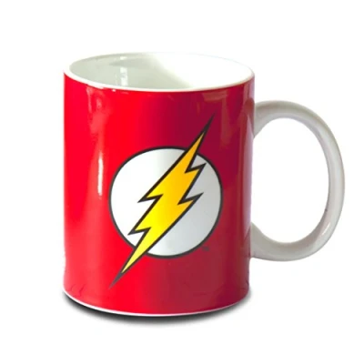 Immagine di Logoshirt® DC Comics I Flash Logo Tazza da caffè In porcellana, 300 ml Lavabile lavastoviglie confezione regalo colorata Design originale su licenza