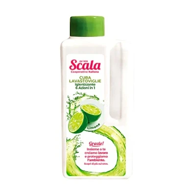 Immagine di Scala Cura Lavastoviglie Bifasico al Limone, 1 da 250 ml