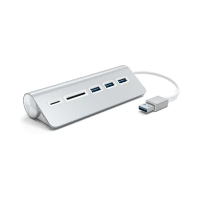 Immagine di Satechi ST 3HCRS Hub combinato USB Argento