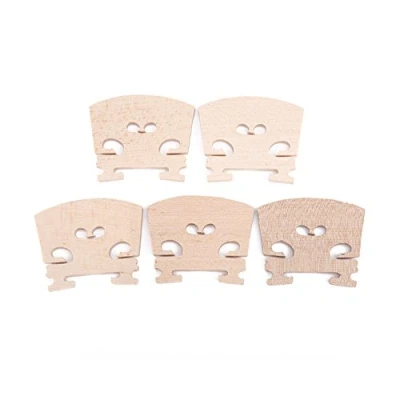 Immagine di 5 pezzi Ponti di Violino Full Size 4/4 Maple Bridge Violin Parts