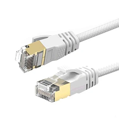 Immagine di Reulin 6.5M Cat 7A Ultra Sottile Gigabit Cavo di Rete Ethernet Velocità fino a 40G 1000 MHz Compatibile con Cat5 Cat5e Cat6 Cat6a Cat7 Cat7A+ Switch Router Modem Per Reti ad Alta