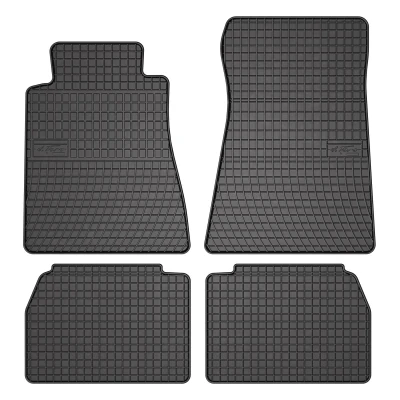 Immagine di FROGUM 547389 Set tappetino Gomma anteriore e posteriore 4 nero Su misura MERCEDES BENZ: 190