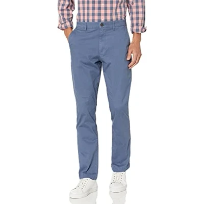 Immagine di Amazon Essentials Chino Elasticizzati Comodi Slavati Sportivi (in precedenza Goodthreads) Uomo, Denim, 28W / 29L
