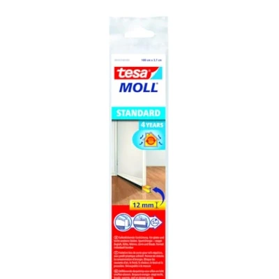 Immagine di tesa STANDARD 05433 00100 00 Asta sottoporta autoadesiva tesamoll® Bianco (L x L) 1 m 40 mm pz.