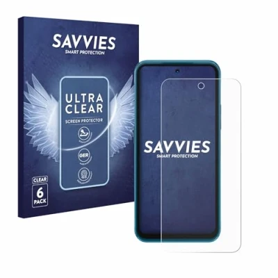 Immagine di savvies (6 Pezzi Pellicola Protettiva per Nokia XR20 Protezione Schermo Trasparente